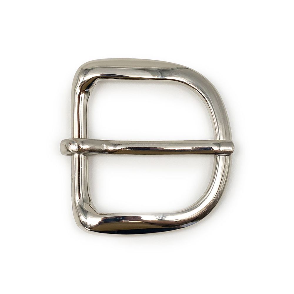 Пряжка ременная металл 30 мм. никель, 4 шт, BIG