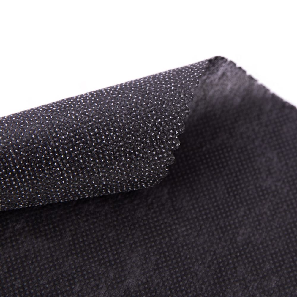 Флизелин клеевой точечный 45±5 г/м², (5 шт по 100х100 см), черный, Gamma GDD-835