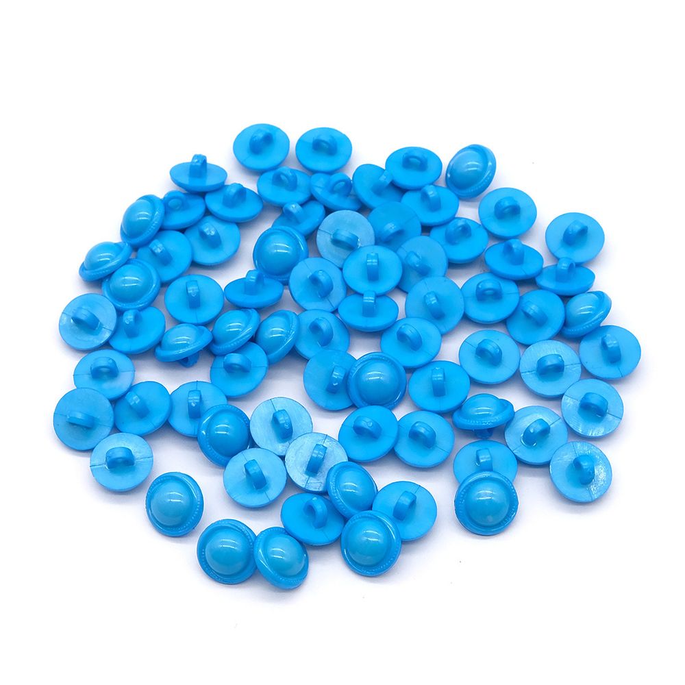 Пуговицы на ножке 11,5 мм (210 голубой) 57617, 72 шт