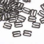 Крючки для купальника металл 8.0 мм, черный никель, 9008.0.SW, 100 шт