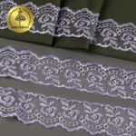 Кружево капроновое 45 мм / 9.14 м, TBS.30010 цв.021 (193) сиреневый, Kruzhevo