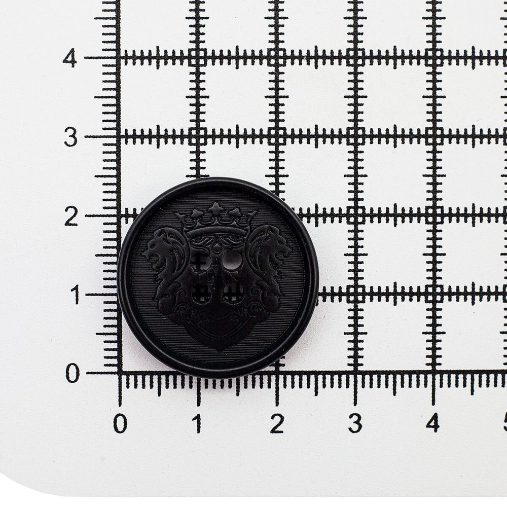 Пуговицы 4 прокола 40L (Blk-200 (черный)), 36 шт, 554815-1