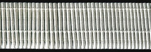 Лента (тесьма) шторная: сборка гармошка (постоянные складки) 46 мм / 50 метров, белый, OZ-IS 2922