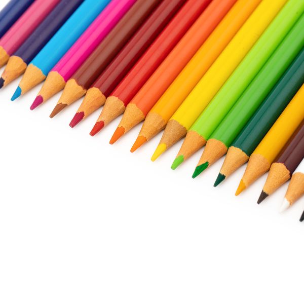 Карандаш цветной пластиковый трехгранный заточенный 18 цв, Giotto F277900