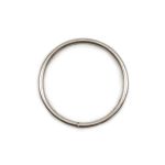 Кольцо разъемное металл in ⌀20 мм (23 мм внешн.), цв.никель, 100 шт
