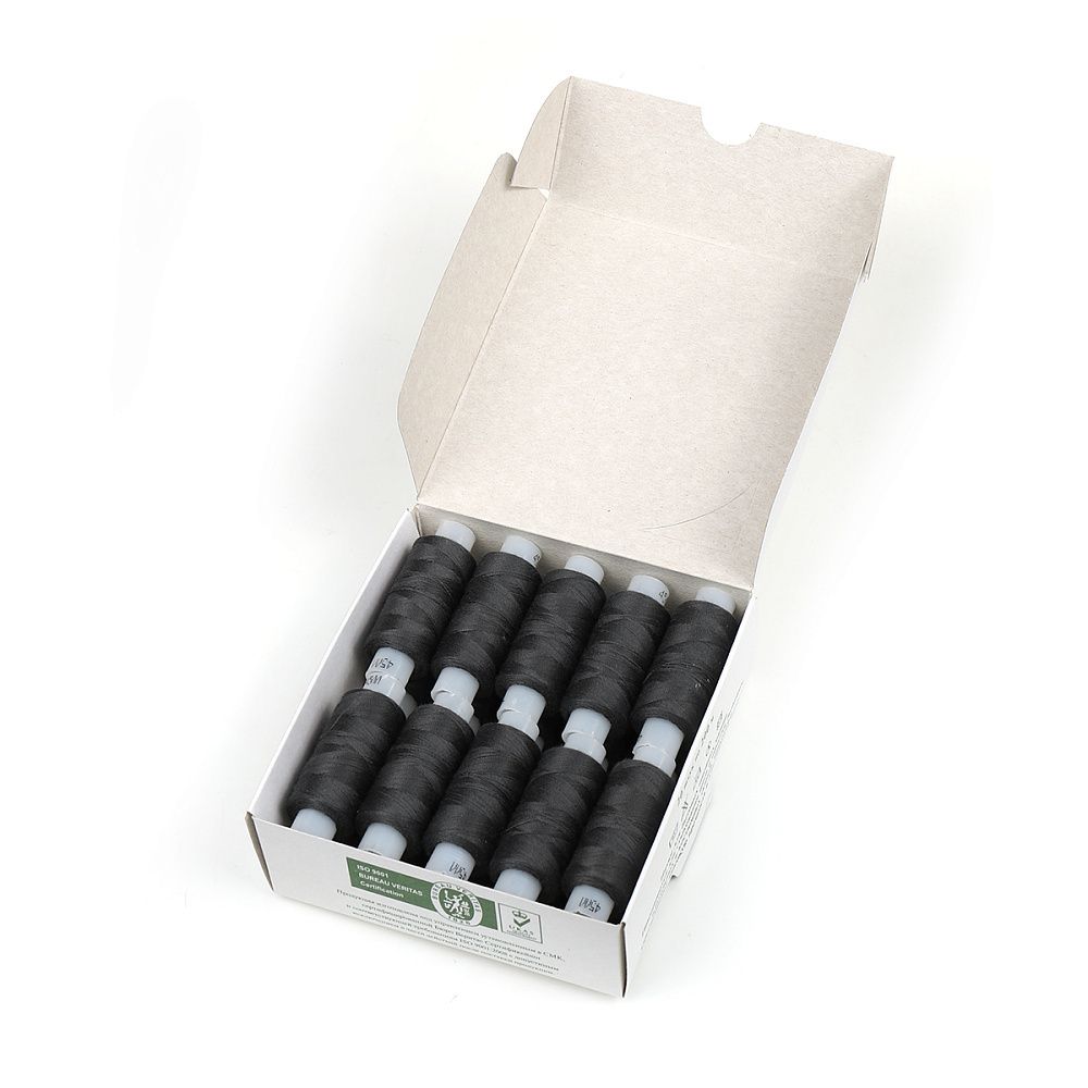 Нитки армированные ПНК им.Кирова 45ЛЛ, бытовые, 200 м / 20 кат., 6812 / 101 т.т.серый