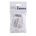 Тесьма усиленная Кромка клеевая 20 мм, (фасовка) 5х3 м, черный, B, Gamma G-120ht