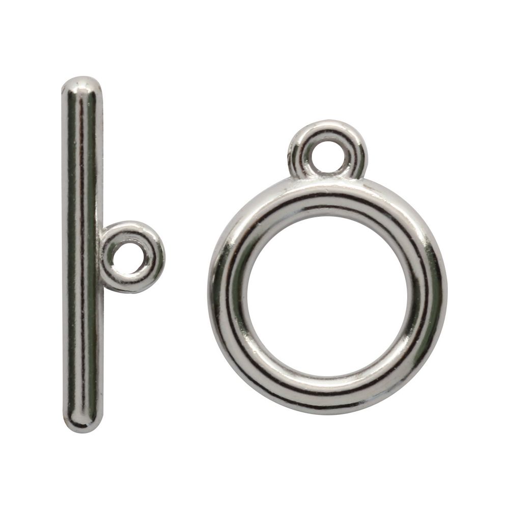 Замок-тогл, d 15 мм, 2пары, упак, Астра, Никель Замок-тогл, d 15 мм, 2пары, упак, Астра, Никель