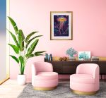 Пазл 500 элементов, PZL-500/92 Неоновая медуза, Фрея