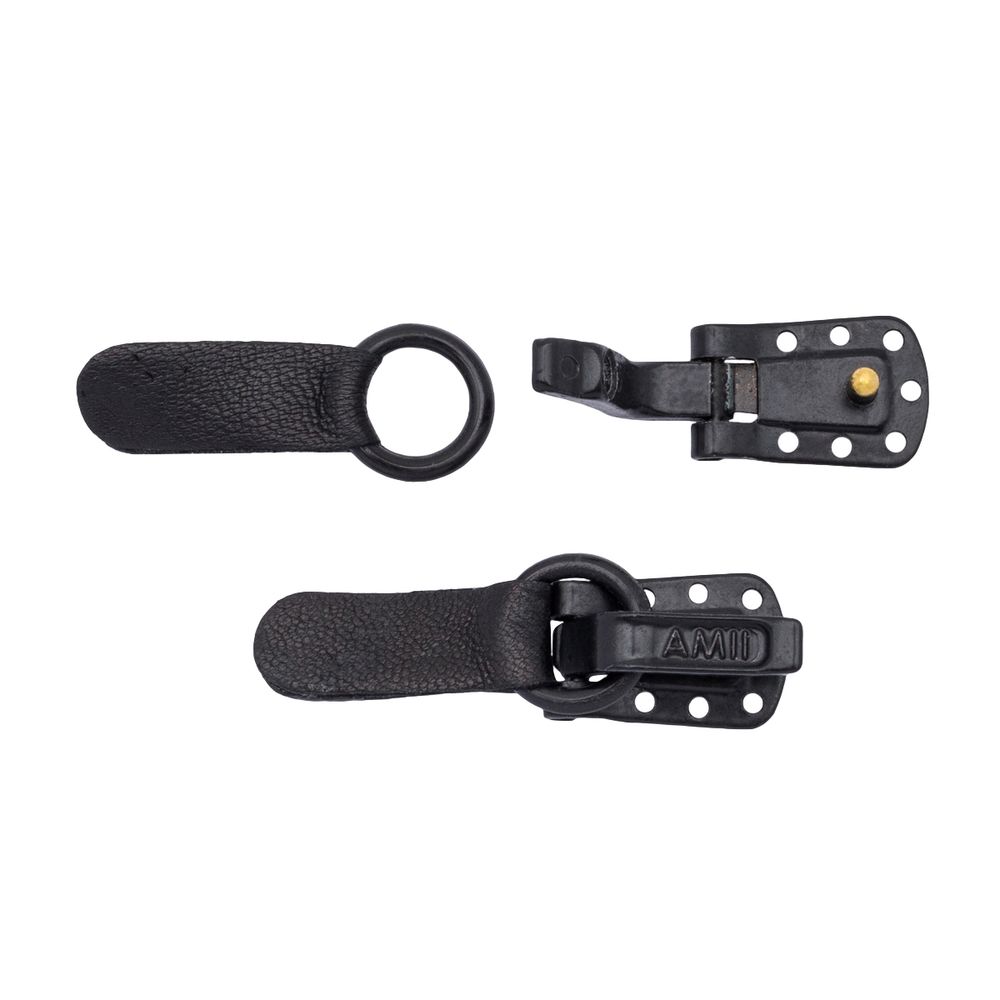 Крючок шубный Hobby&Pro 20 мм, 5 шт, 7015 т.серый