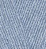 Пряжа Alize (Ализе) Lana Gold 800 / уп.5 мот. по 100 г, 800м, 221 светлый джинс меланж