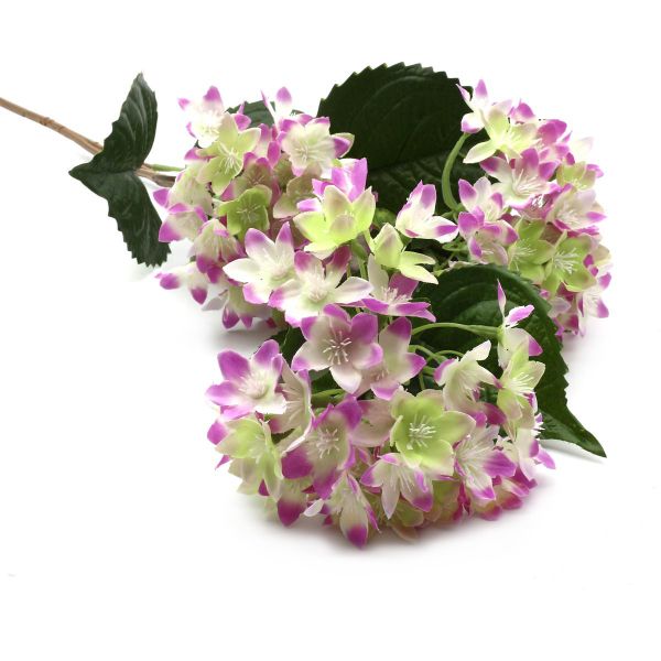 Цветы искусственные Гортензия, 70см, D Лавандовый