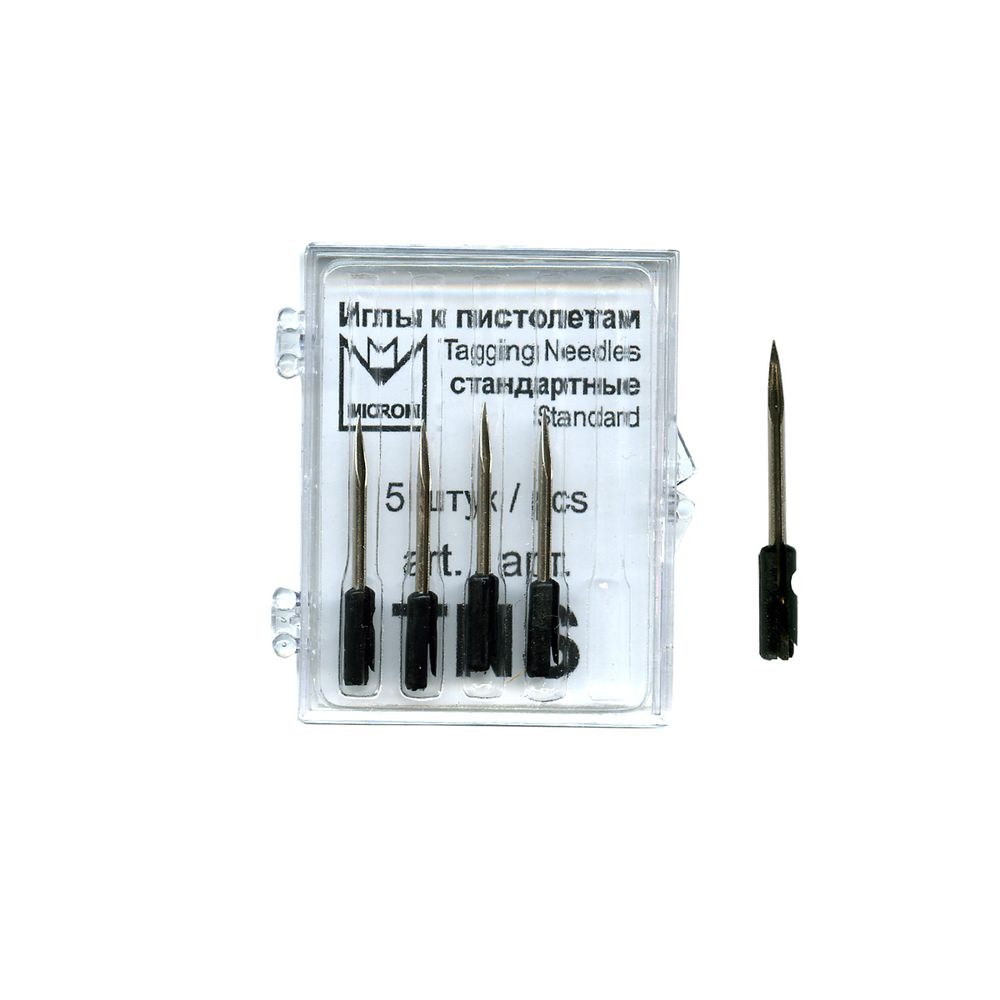 Иглы для этикет-пистолета TNS Micron, 5 шт, никель, Micron TNS