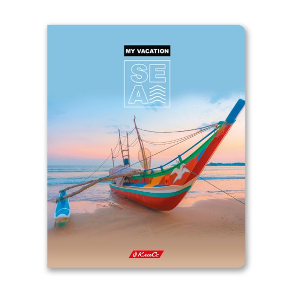 Тетрадь ученическая общая, глянцевая ламинация, A5+ 96 л. на скобе, белизна 100%, 5 шт, клетка, 000348 Вокруг света, Светоч 96ТСК5_3_3_1