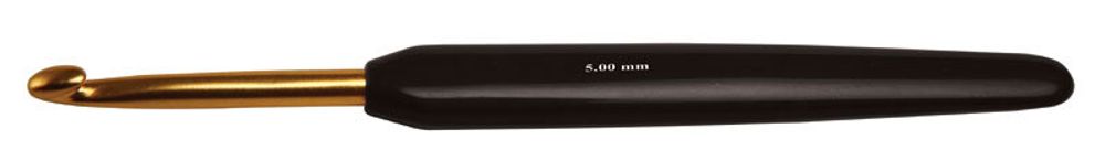 Крючок для вязания с эргономичной ручкой Knit Pro Basix Aluminum большой ⌀10 мм, 30885