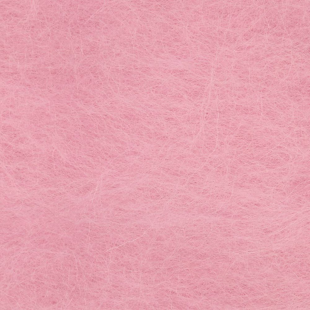 Шерсть для валяния Камтекс Кардочес п/тонкая 1х100 г (27-29 мкр), 055 св. розовый