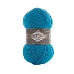 Пряжа Alize (Ализе) Superlana Midi / уп.5 мот. по 100 г, 170м, 484 бирюзовый A
