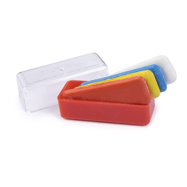 Мел портновский восковой, 4 шт, ассорти, Gamma TC-040