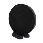 Резинка вязаная 25 мм, / 50 метров, черный, Gamma RV-25 BL