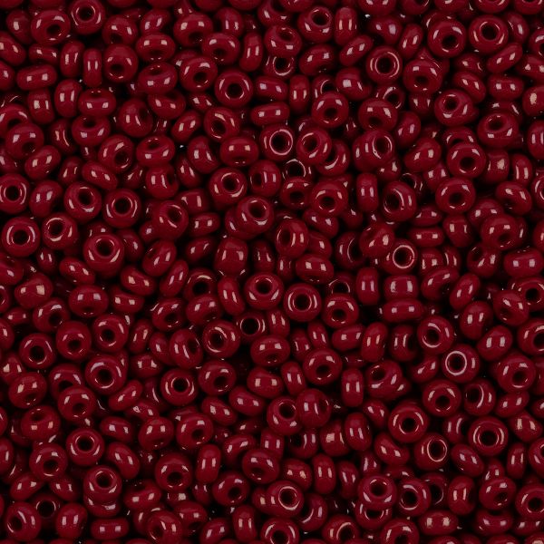Бисер Preciosa 7/0 (3.4 мм), 50 г, 93310 т.бордовый, 311-19001