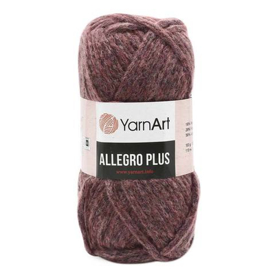 Пряжа YarnArt (ЯрнАрт) Allegro Plus / уп.5 мот. по 100 г, 110м, 710 сиреневый меланж