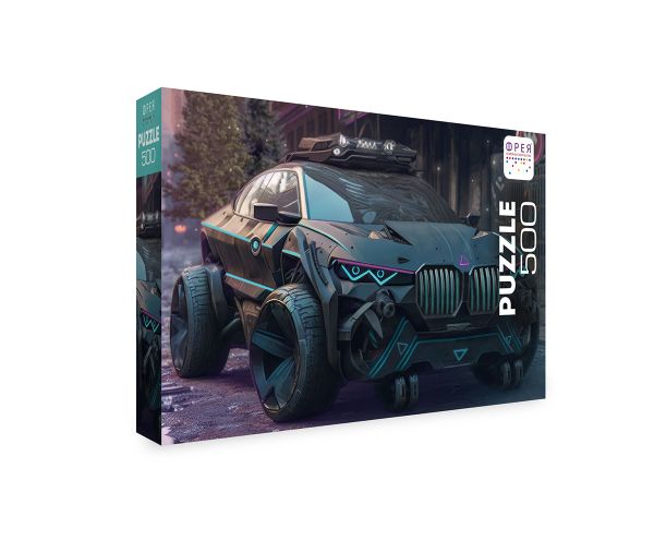 Пазл 500 элементов, Кибер-машина, PZL-500/38, Фрея