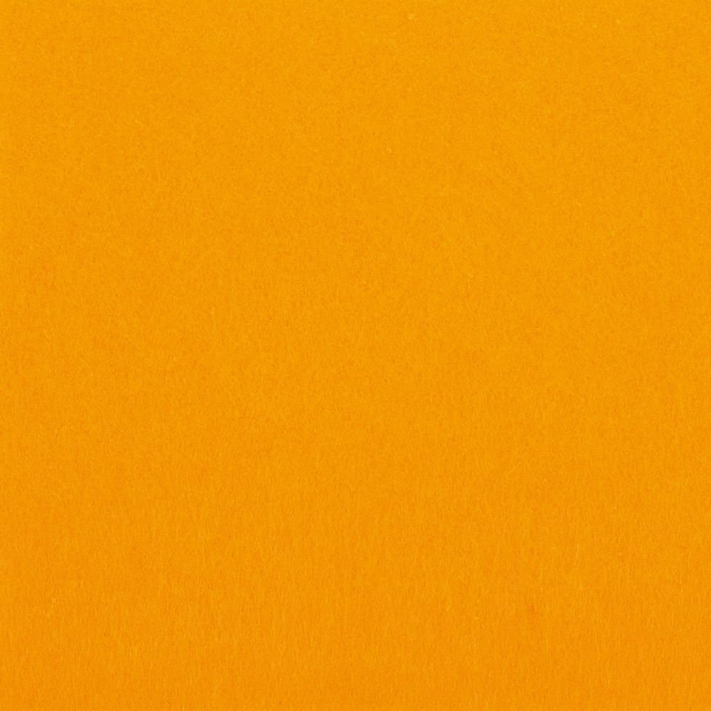 Фетр рулонный жесткий 2.0 мм, 150 см, рул. 10 метров, (FKH20), CH645 я.оранжевый, Blitz