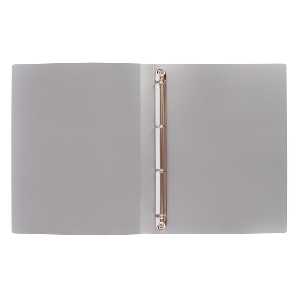 Папка на 4 О-кольцах A4 700 мкм 25 мм, 4 шт, d-17 мм, серебряный new EC211400129, Expert Complete