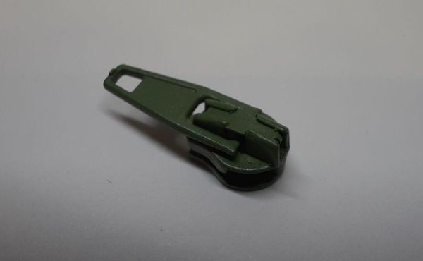 Слайдер (замок) для молнии спираль Т3 (3 мм), автомат, S-879 хаки, 500 шт