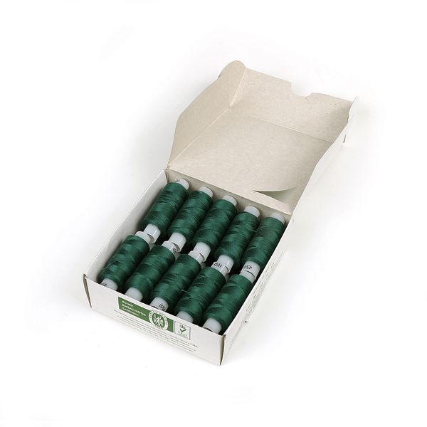 Нитки армированные ПНК им.Кирова 45ЛЛ, бытовые, 200 м / 20 кат., 3507 зеленый