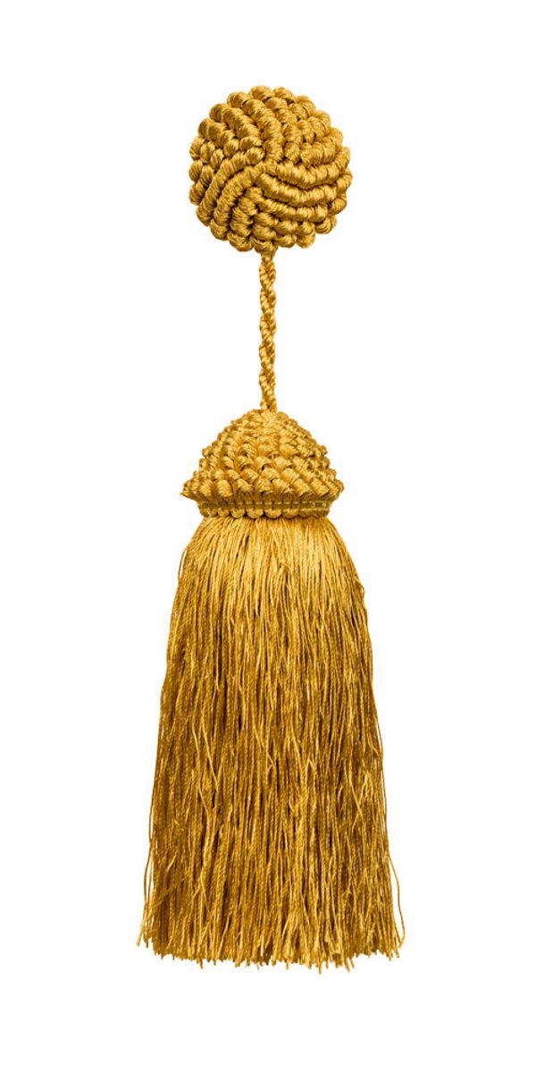 Кисти шторные 220.0 мм, 10 шт, розетка, 112 св.золотистый, Gamma КР-22