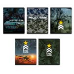 Тетрадь ученическая общая, матовая ламинация, A5+ 48 л. на скобе 65 г/м², белизна 100 %, 10 шт, клетка, 00992 Сила и мощь, Светоч 48Т13