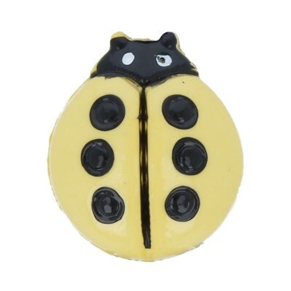 Пуговицы детские 12 мм, 36 шт, №D346 желтый, Gamma AY 8100