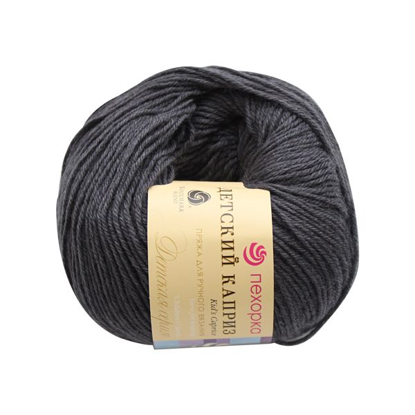 Пряжа Пехорка Детский каприз / уп.10 мот. по 50 г, 225 м, 35-Маренго