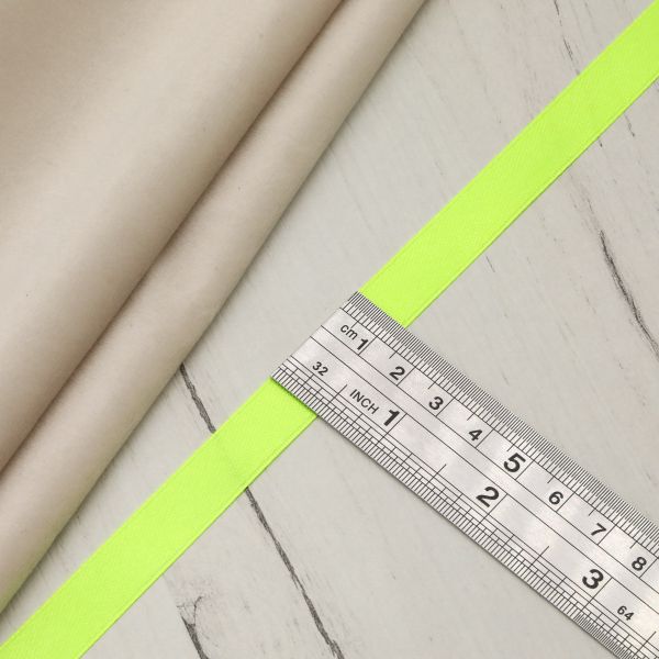 Лента атласная 1-сторонняя 12.0 мм / 22.86±1 метров, 084 салатовый, Globus