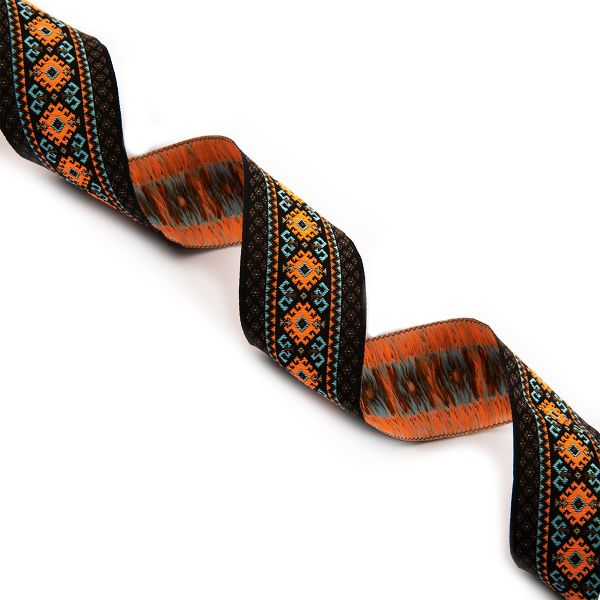 Лента (тесьма) жаккардовая 35.0 мм / 10±0.5 метров, 2, Gamma TRJ-118YP