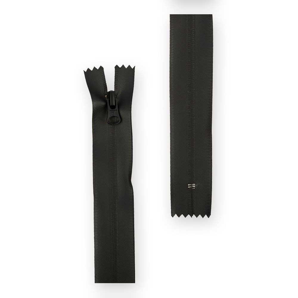 Молния спираль (витая) Т5 (5 мм) 1 зам., н/раз., 18 см, водонепроницаемая, 002 черный, G105W Gamma, 10 шт Молния спираль (витая) Т5 (5 мм) 1 зам., н/раз., 18 см, водонепроницаемая, 002 черный, G105W Gamma, 10 шт