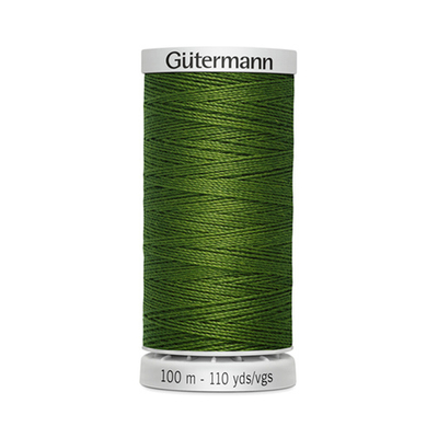 Нитки суперкрепкие Gutermann Extra Strong M782, 100м, 585 т.папоротник, 5 катушек