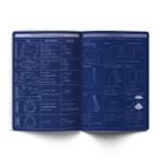 Тетрадь со справочным материалом Золотые главы, тисн.золот.фольгой, A5 48 л. на скобе 65 г/м², белизна 100% 10 шт клетка, 01851 Золотые главы Геометрия, Светоч Т286