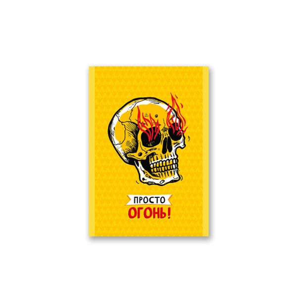 Блокнот на скобе, твин лак, A6 32 л. 12 шт, клетка, Шок контент 01025, Светоч 32Б23