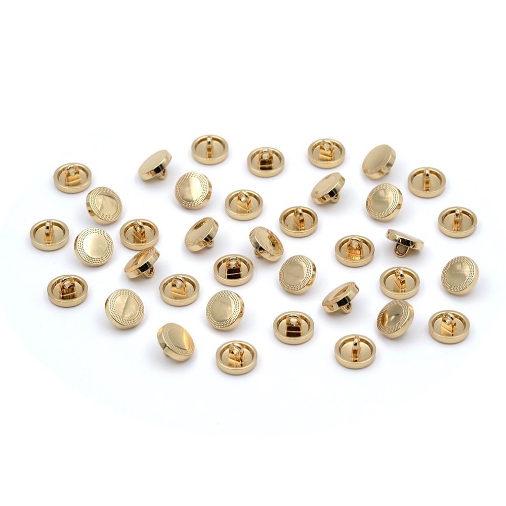 Пуговицы на ножке 18L (G (золото)), 36 шт