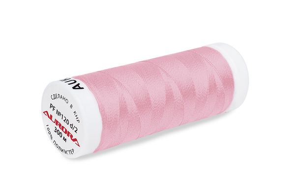 Нитки для креативных работ Aurora №120, 300 м, цв. PF1081, 5 катушек