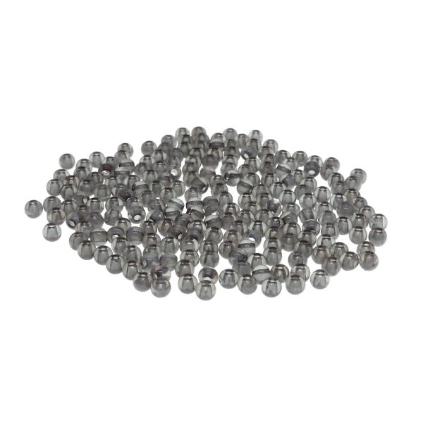Бусины пластик ⌀4 мм, полупрозрачные, 20 г, 600±20 шт, Astra&Craft, AD052 серый
