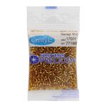 Бисер Preciosa прозрачный с серебр.центром 10/0 (2.3 мм), круг.отв, 20гр, уп.5 шт, 7718658
