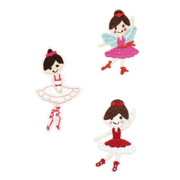 Термоаппликации Балерины, 3 шт, Hobby&Pro
