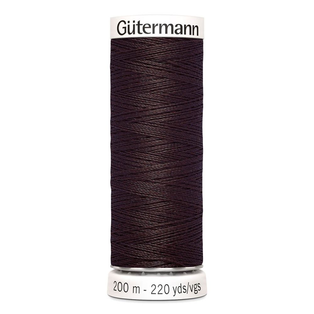 Нитки универсальные Gutermann Sew-all 100 (200 метров), 5 кат. | 023 горький шоколад