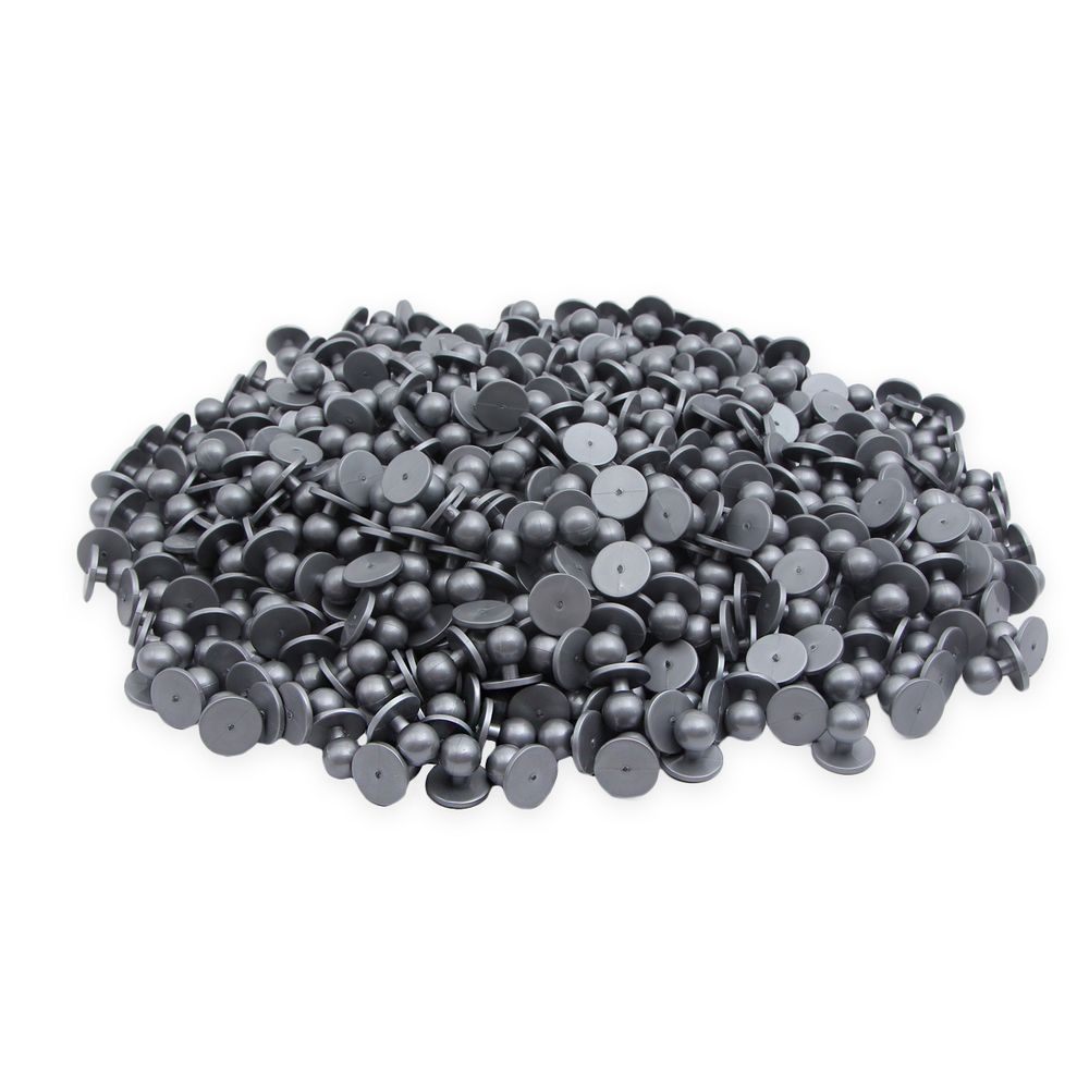 Пукля поварская, цветная, 10 мм (серебро) П-10, 500 шт