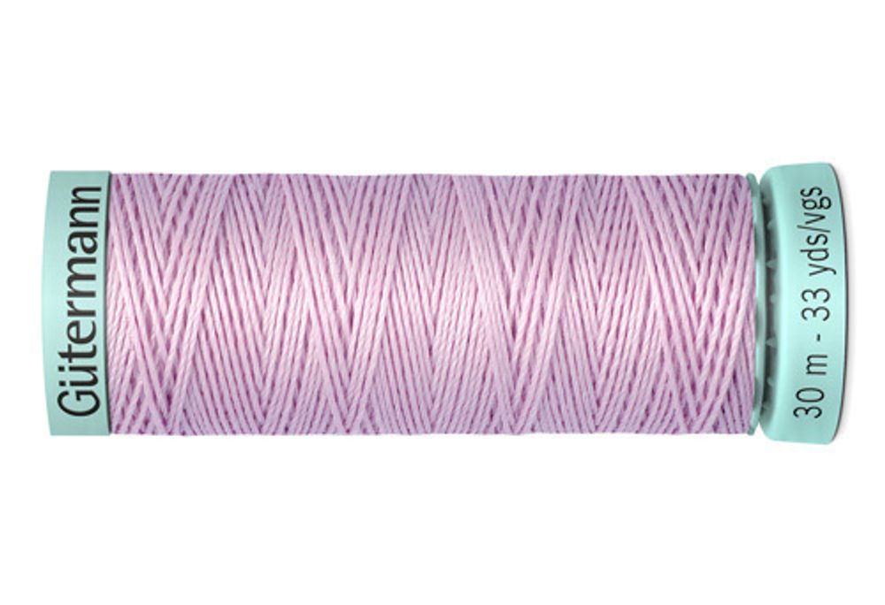 Нитки шелковые Gutermann Silk R753, 30м, 320 зефирно-розовый, 5 катушек
