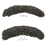 Хольнитены двухсторонние ⌀5 мм, h=5 мм, сталь, New Star №00, чер.никель, уп≈5000 шт