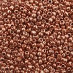 Бисер Astra&Craft 11/0 (2.1 мм), 200 г (10х20 г), цв. 1108-О оранжевое золото/металлик